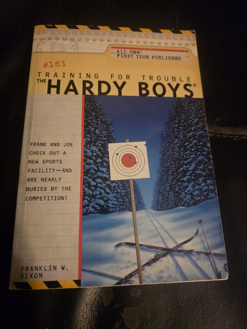 Training for Trouble by Franklin W. Dixon 2000 Pb Vg Hardy Boys